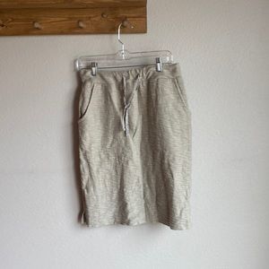 The Main Street Exchange Grey MIDI Skirt